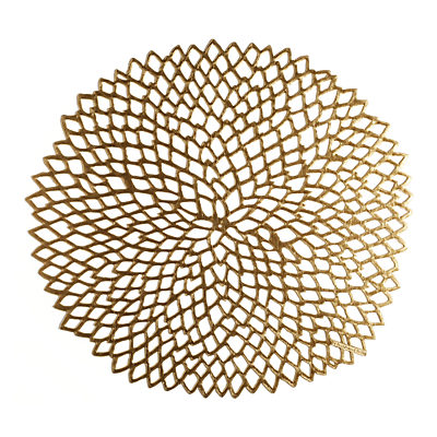Chilewich Dahlia Placemat Brass Chilewich Dahlia Placemat Brass